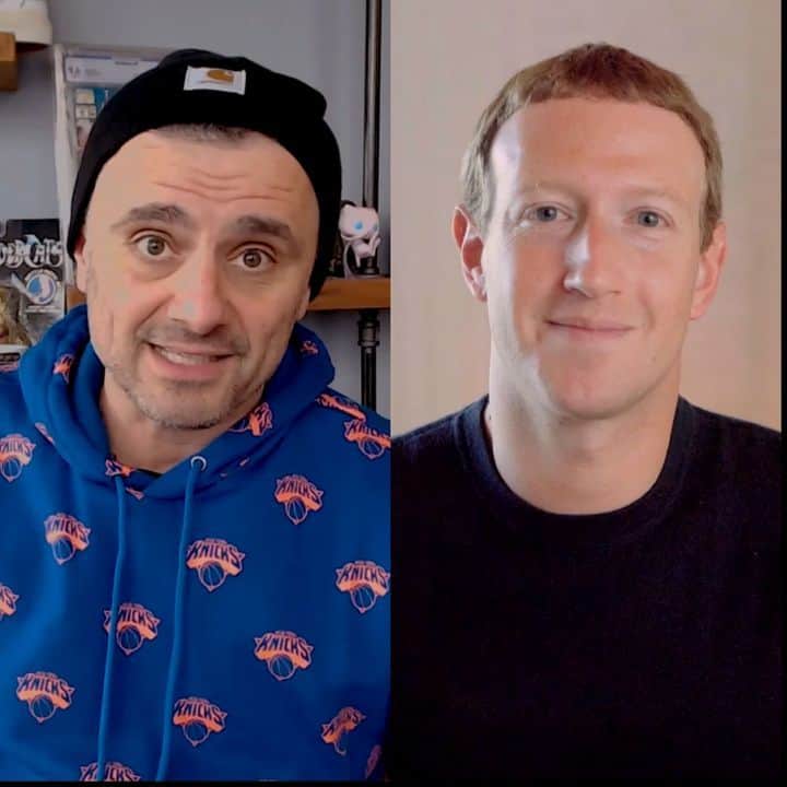 マーク・ザッカーバーグのインスタグラム：「The metaverse is the next frontier in social connection. I talked with Gary Vaynerchuk about what this future will unlock and the technology we need to bring it to life.」