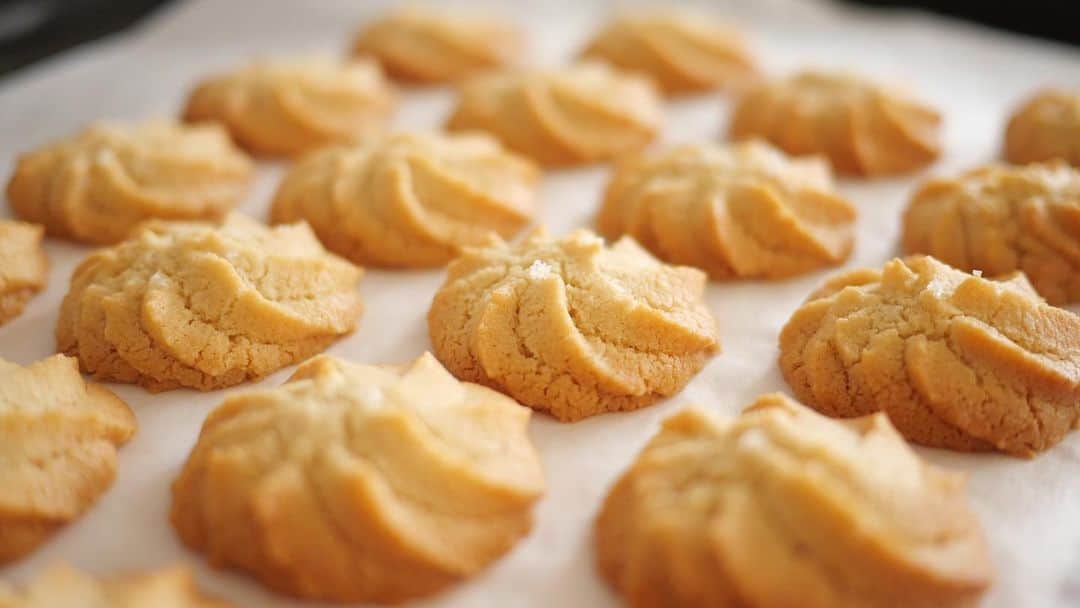 長谷川理恵さんのインスタグラム写真 - (長谷川理恵Instagram)「皆さまへ♡ クマジロウの自信作 メープルソルトクッキーキット🍪🍪🍪 初日からたくさんのオーダーをいただき感謝の気持ちでいっぱいです… 安心安全で美味しいおやつ 甘いもの食べたいときありますよね☺️ クマジロウのクッキーなら 罪悪感なく食べてもらえるはず🐻❤️  サクサク 焼きたてのクッキーはメープルの香りにうっとり 手作りだとお味も格別ですよ🎁💫💫💫  @kuma_jiro2021  プロフィール欄からリンクページへ移動してくださいね🐻🧡 #クマジロウ　 #クマジロウスイーツ #ヴィーガンスイーツ #ヴィーガンクッキーキット #卵乳製品白砂糖小麦粉不使用  #手作りクッキー #簡単手間いらず #安心安全 #kumajiro #kumajirosweets」11月12日 14時19分 - rie_hasegawa