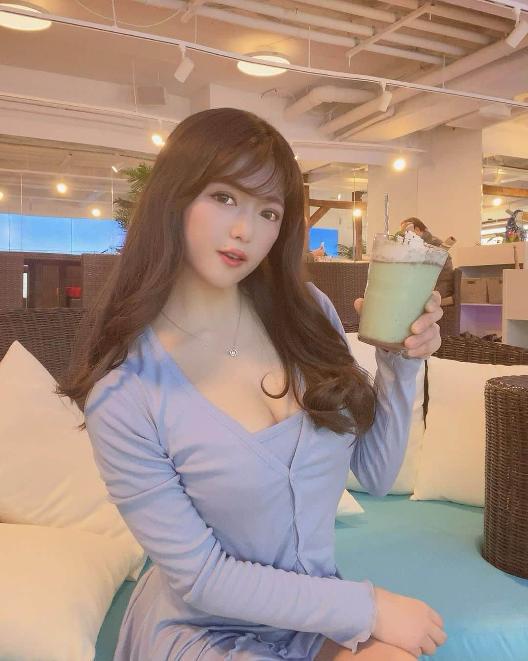AYUNAさんのインスタグラム写真 - (AYUNAInstagram)「今日もお疲れ様です☺️ お休みなさい🐑🌜  @nicomaru.official #砂カフェ #浜辺カフェ #リゾートカフェ #インスタ映えカフェ #Nico0 #西葛西カフェ」11月12日 22時42分 - ayuna_0404
