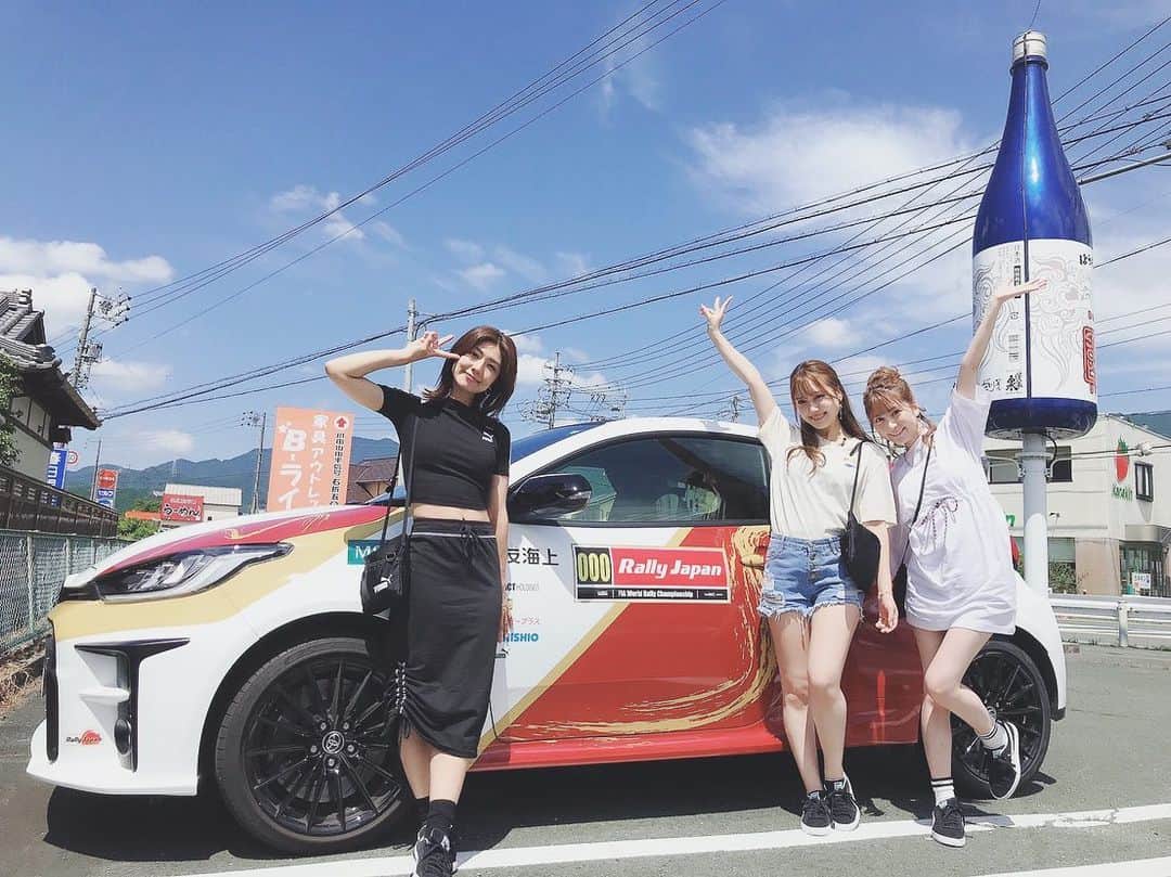 のインスタグラム：「明日から愛知県豊田スタジアムでセントラルラリーイベント✨ デモランも楽しみだな〜！週末は晴れますように。 . #セントラルラリー #centralrally #forum8 #豊田スタジアム #愛知県 #ラリージャパン応援サポーター #藤木由貴 #youtube生配信」