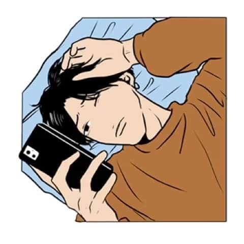 masuda mikuのインスタグラム：「LINEスタンプの気になるシリーズ彼ver.💁‍♂️  https://store.line.me/stickershop/product/16777908/ja」