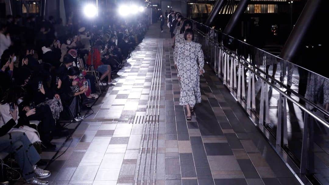 アツシナカシマのインスタグラム：「#atsushinakashima #アツシナカシマ #2022ss #collection #catwalk」