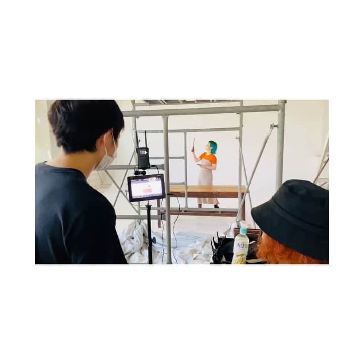 iCasのインスタグラム：「新曲『I'll Be There』 のMV撮影メイキング  気に入ってます」