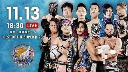 石森太二のインスタグラム：「BEST OF THE SUPER Jr. 28 開幕❣️  #njbosj」