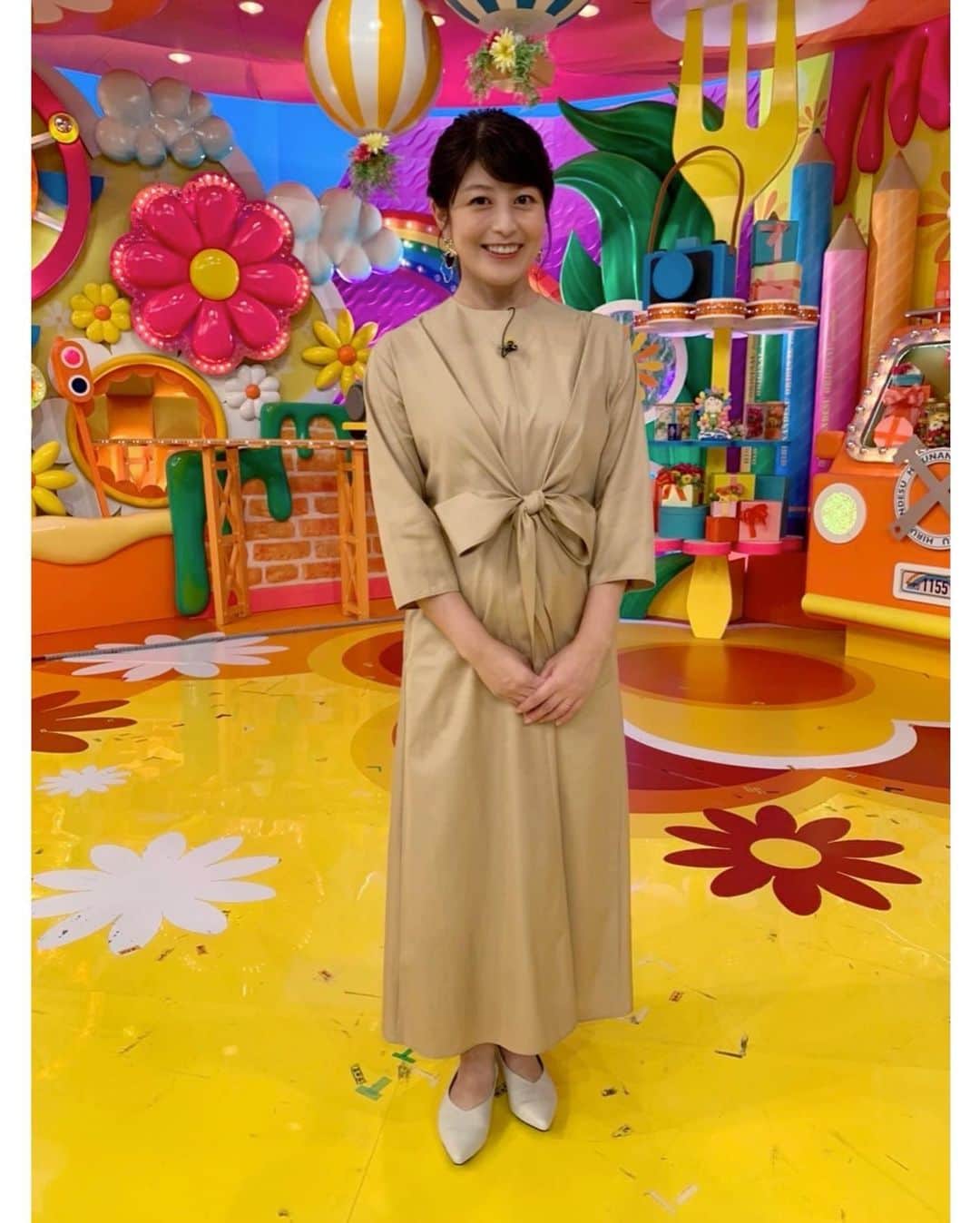森麻季のインスタグラム：「日テレのヒルナンデスのインフォマーシャルに出演しました  あっ、でも、11月最初の週でした 告知遅すぎてすみません でも観てくださった人がいたら嬉しいです  #日テレ #ヒルナンデス #インフォマーシャル #アナウンサー #第二子妊娠中」