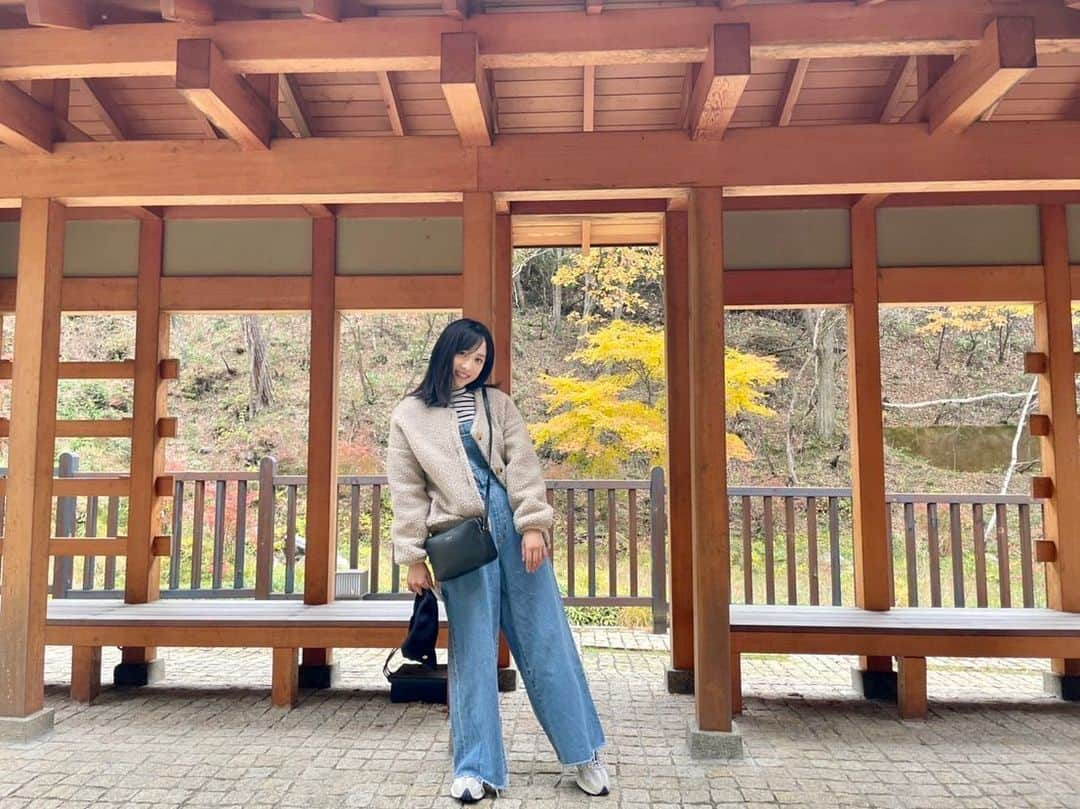 小栗有以さんのインスタグラム写真 - (小栗有以Instagram)「紅葉みたよ〜☺️🍁  #紅葉#私服」11月14日 16時15分 - yuioguri_1226