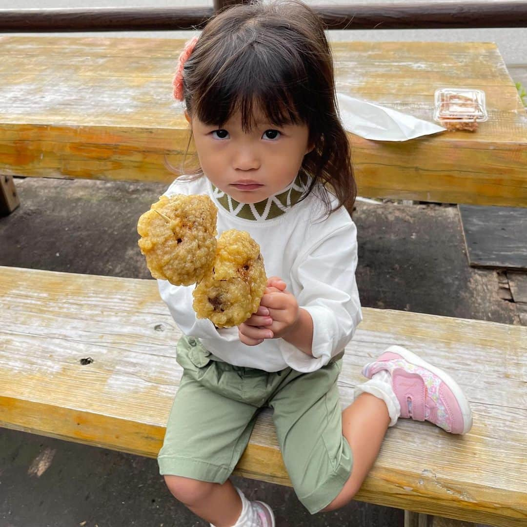 村方乃々佳さんのインスタグラム写真 - (村方乃々佳Instagram)「しいたけの天ぷら！大きい〜✨ 一口食べて「ダメだったー、、」って まだ中身に到達してないよ😅  #村方乃々佳 #ののかちゃん #노노카 #nonokamurakata #ののちゃんねる #ののちゃん」11月14日 11時38分 - nonochannel555