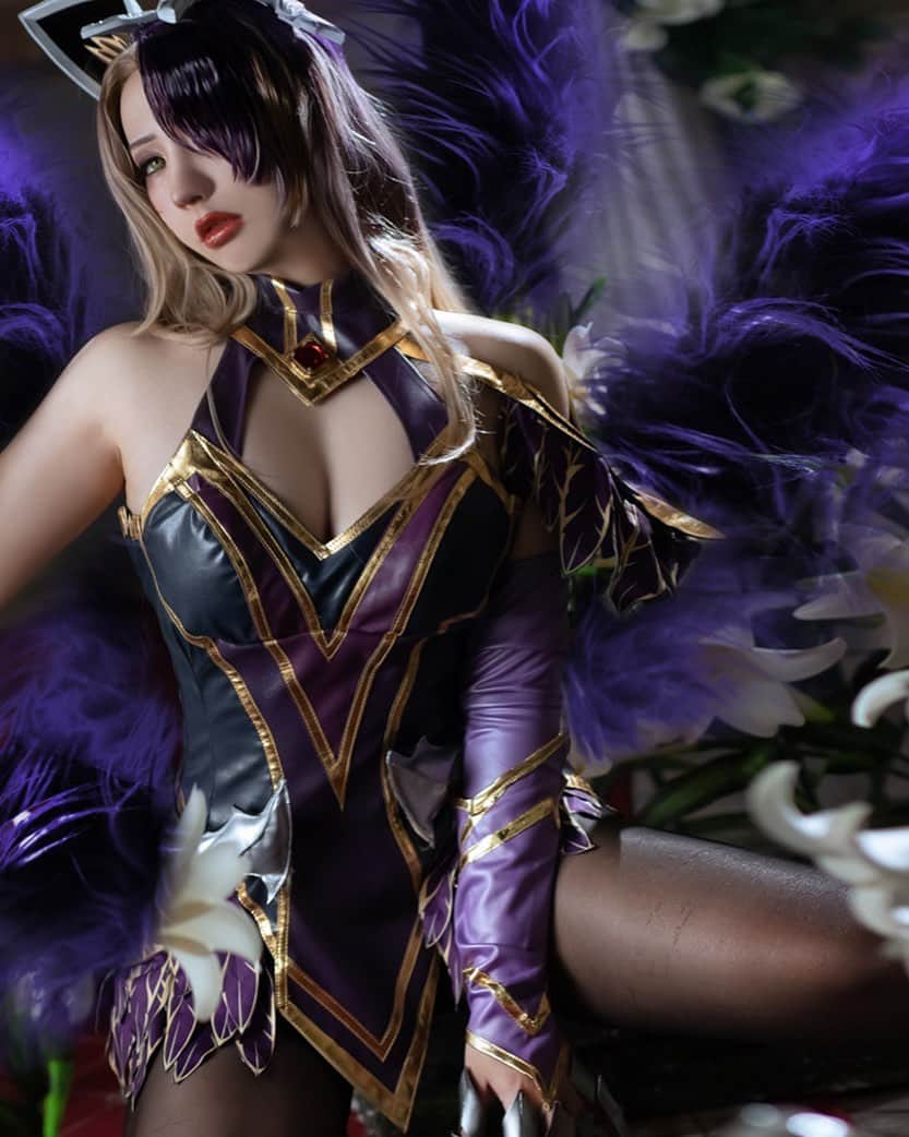 千尋のインスタグラム：「Ahri✨✨✨ 魔女集會 阿璃❤️  #LeagueofLegends #Ahri #ahricosplay」