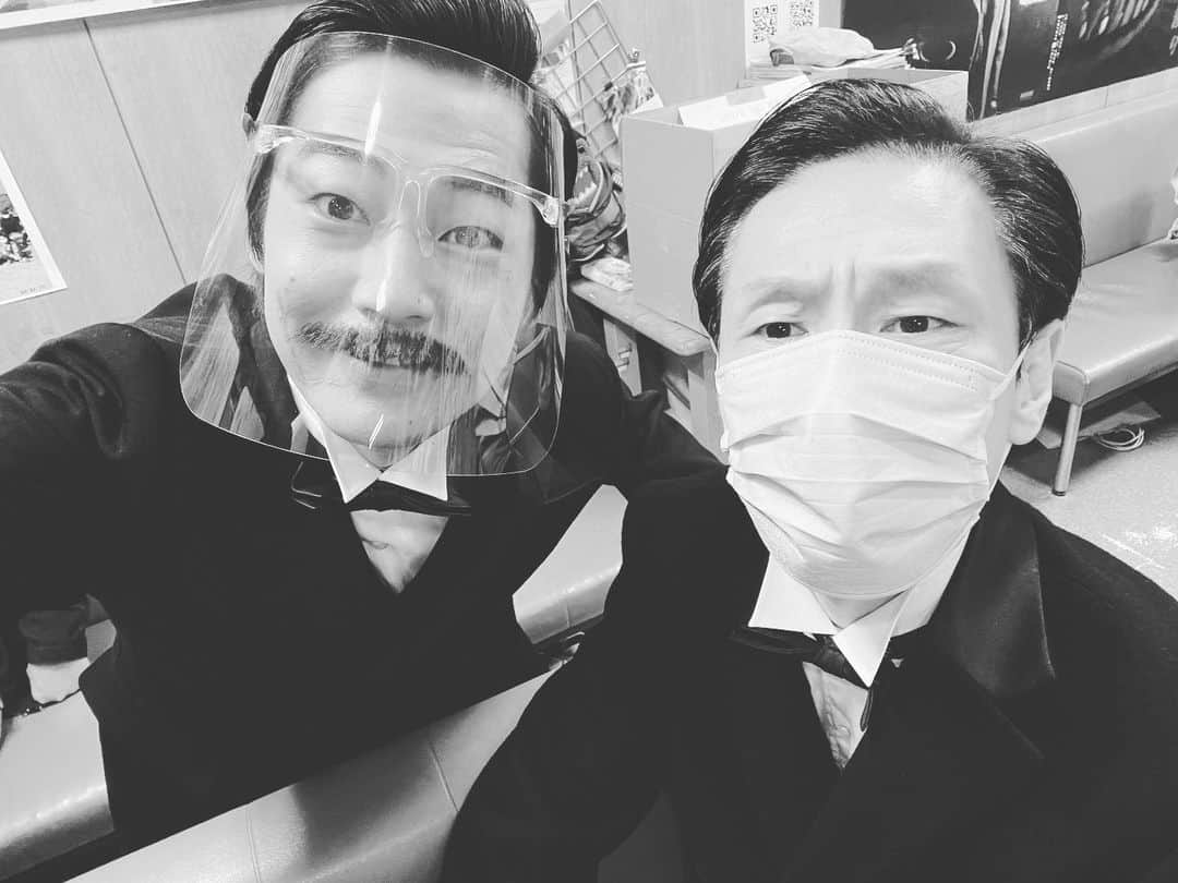 福士誠治さんのインスタグラム写真 - (福士誠治Instagram)「本日20時より大河ドラマ 青天を衝け  大倉孝二さんとパシャリ  楽しんでみて下さい  #福士誠治 #大倉孝二 #大河ドラマ #青天を衝け #井上馨」11月14日 14時15分 - seiji_fukushi