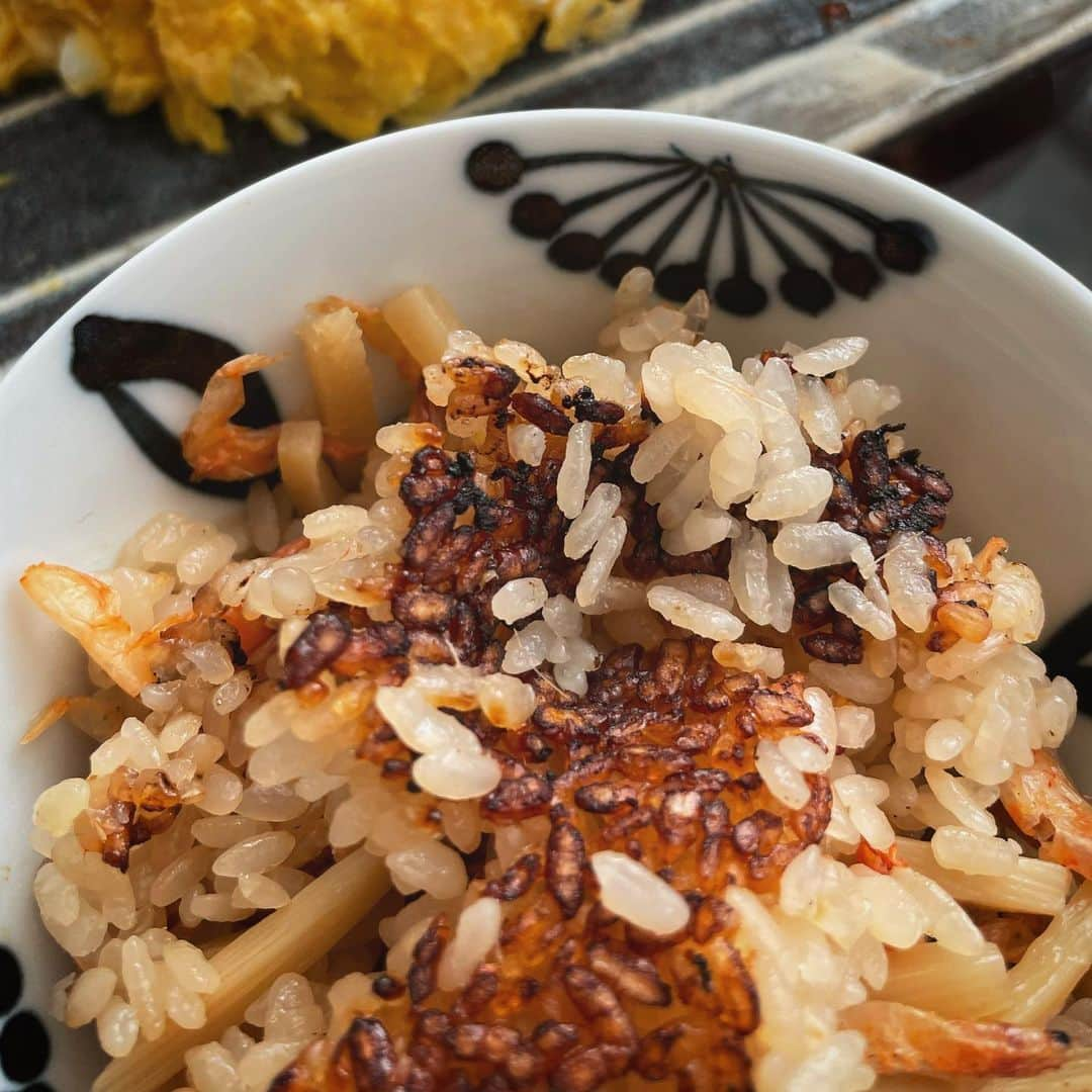 中村アンさんのインスタグラム写真 - (中村アンInstagram)「お鍋で炊く、桜エビご飯🌾🦐 おこげまで楽しめる。 @wmf_japan」11月14日 18時35分 - cocoannne