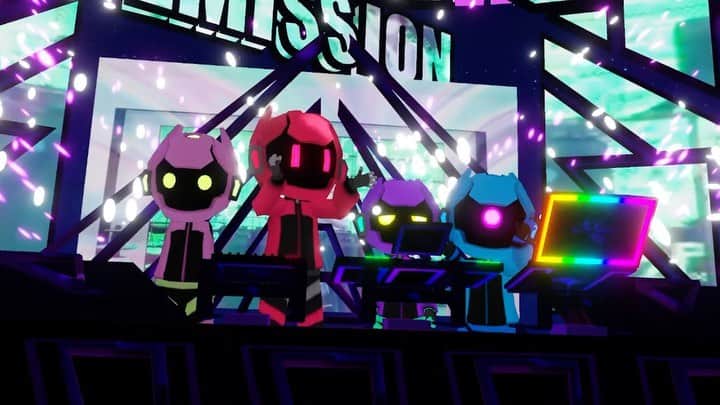 PKCZのインスタグラム：「. 🥽👾🥽👾🥽👾🥽  2021.11.13 Sat MUSIC VKET NIGHT at EMISSION  🖥🎮📱🖥🎮📱  ご来場いただいた皆さん ありがとうございました🙏🌈  今回は携帯やPCでも楽しめる Vket Cloudでファンの皆さんとコミュニケーションとらせていただきました😀🙌  メンバーと一緒にお話ししてくださったファンの皆さんありがとうございました😊  もっと沢山のみなさんに #メタバース でのコミュニケーションを楽しんでもらいたいので これからも色んなチャレンジをしていきたいと思っています‼️ 皆さん引き続き注目していただき、また一緒に楽しみましょう🚀 遊んでみた感想も是非いろいろと教えてくださいね😌  そして☝️  PKCZ®の「煩悩解放運動(REO REMIX)」を課題曲とした  PKCZ®「煩悩解放運動(REO REMIX)」REMIX & RAP CONTEST  絶賛開催中です🙌  リミックス素材は昨日から全面無料配布中ですので ぜひ皆さんチャレンジしてください🙆‍♀️  Thank you so much to everyone who joined🙏🌈  For this event, we communicated with our fans through Vket Cloud, which can be enjoyed on both cell phones and PCs😀🙌  Thank you to all of the fans who chatted with the members😊  We would like for even more people to enjoy communication in the #metaverse, so we will continue to take on various challenges‼️ So we hope everyone will stay tuned, and come join us again🚀 And please make sure to let us know what you thought about the experience😌  And ☝️  We are also holding a REMIX & RAP CONTEST for  PKCZ® “Bon Noh Kai Ho Un Do (REO REMIX)” 🙌  All remix materials are available on our Soundcloud for download for free, so please try it out 🙆‍♀️  s/o team #HIKKY  #PKCZ #VketCloud #VRChat #metaverse  #煩悩解放運動」