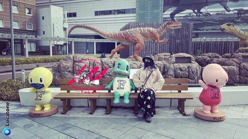 LiSAさんのインスタグラム写真 - (LiSAInstagram)「福井たのしかった！ありがとうーー！🦕🦖またねーーー！🥯 #LiSA_SWT」11月15日 14時31分 - xlisa_olivex