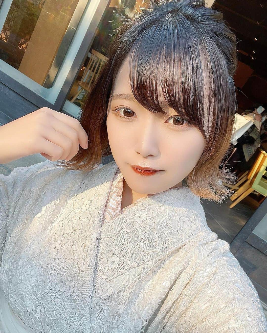 香月杏珠さんのインスタグラム写真 - (香月杏珠Instagram)「・ ・ ・ 今日は #着物の日 ならしいので、 京都旅行行った時の着物姿置いとく𓂃◌𓈒𓐍」11月15日 19時19分 - anjyu_neko