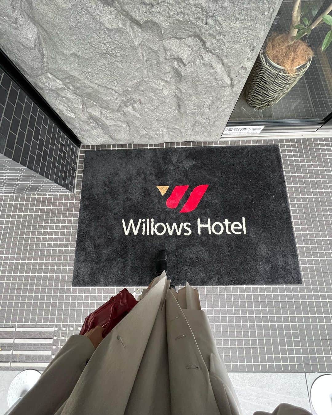 井上麻衣さんのインスタグラム写真 - (井上麻衣Instagram)「前回でもご紹介しましたが、、、  電柱広告デザインコンクールが 新今宮エリアで開催中です✨✨ 詳しくは前回の記事を見てね💡  デタトコカフェさんに引き続き 新今宮 WillowsHotel (ウィローズホテル) @willowshotel さんに行ってきました❤️  こちらは2021年9月にオープンしたばかりでとっても綺麗！ クリスマス🎄なので大きなツリーも飾られていました✨ ここはフォトスポット📷になりそう☺️  クーポンを使って1FにあるCafe☕️で ドーナツをいただいたよ💕 展示期間メニュー Donut&Tea は今だけです🙌  見た目はもちろん、お味も◎😍 紅茶の種類がとても多くてびっくりしました♡ 今度はお泊まりもしてみたいなぁ〜♪  皆さんも是非行ってみて〜♡  . . . . #DC2021#デザインコンクール#電柱広告 #大阪#新世界#新今宮#通天閣#ホテル #大阪ホテル#新今宮ホテル #Willowshotel#大阪旅行#ウィローズホテル #大阪観光#大阪グルメ#新世界グルメ#PR」11月16日 8時18分 - mai_inoue