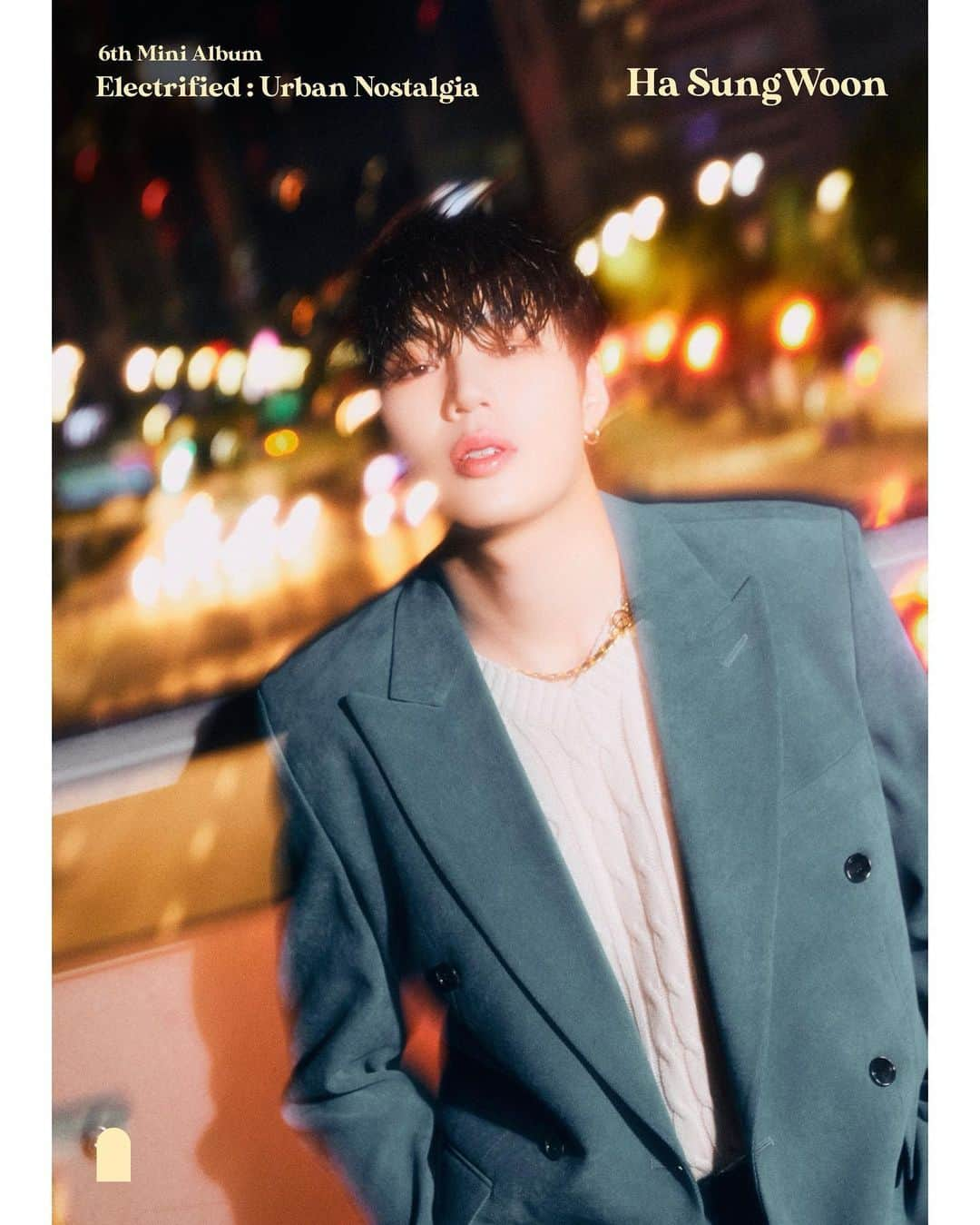 ハ・ソンウンのインスタグラム：「[☁] ⠀ HA SUNG WOON 6th MINI ALBUM 'Electrified : Urban Nostalgia' ⠀ Image Teaser ② ⠀ 2021.11.19 6PM (KST) RELEASE ⠀ #하성운 #HASUNGWOON #Electrified #Electrified_Urban_Nostalgia」