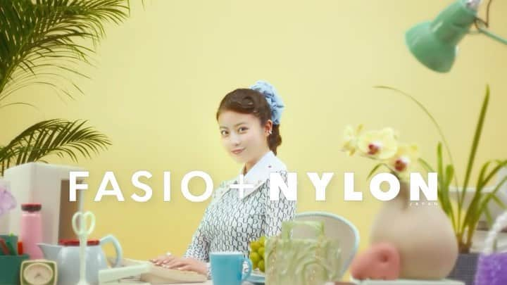 今田美桜のインスタグラム：「fasio💛💚💙 マスカラ最強です💟 https://www.nylon.jp/fasio_02 @fasio.official  @nylonjapan」