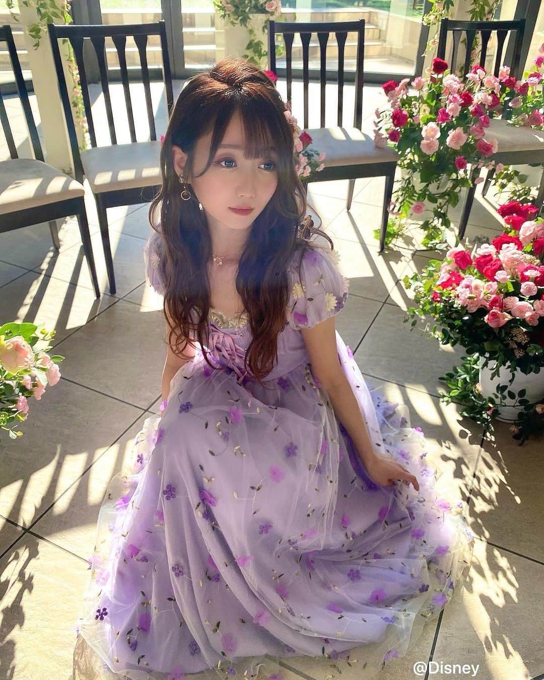 大谷映美里さんのインスタグラム写真 - (大谷映美里Instagram)「みて〜😭💕🌼💐 撮影で素敵なドレスを着させていただきました😭💕💕 本当に可愛い〜〜幸せです💖  コレクションの発売、楽しみにしていて下さいね。 #maisondefleur #Rapunzel #メゾンドフルール #ラプンツェル」11月16日 22時42分 - otani_emiri
