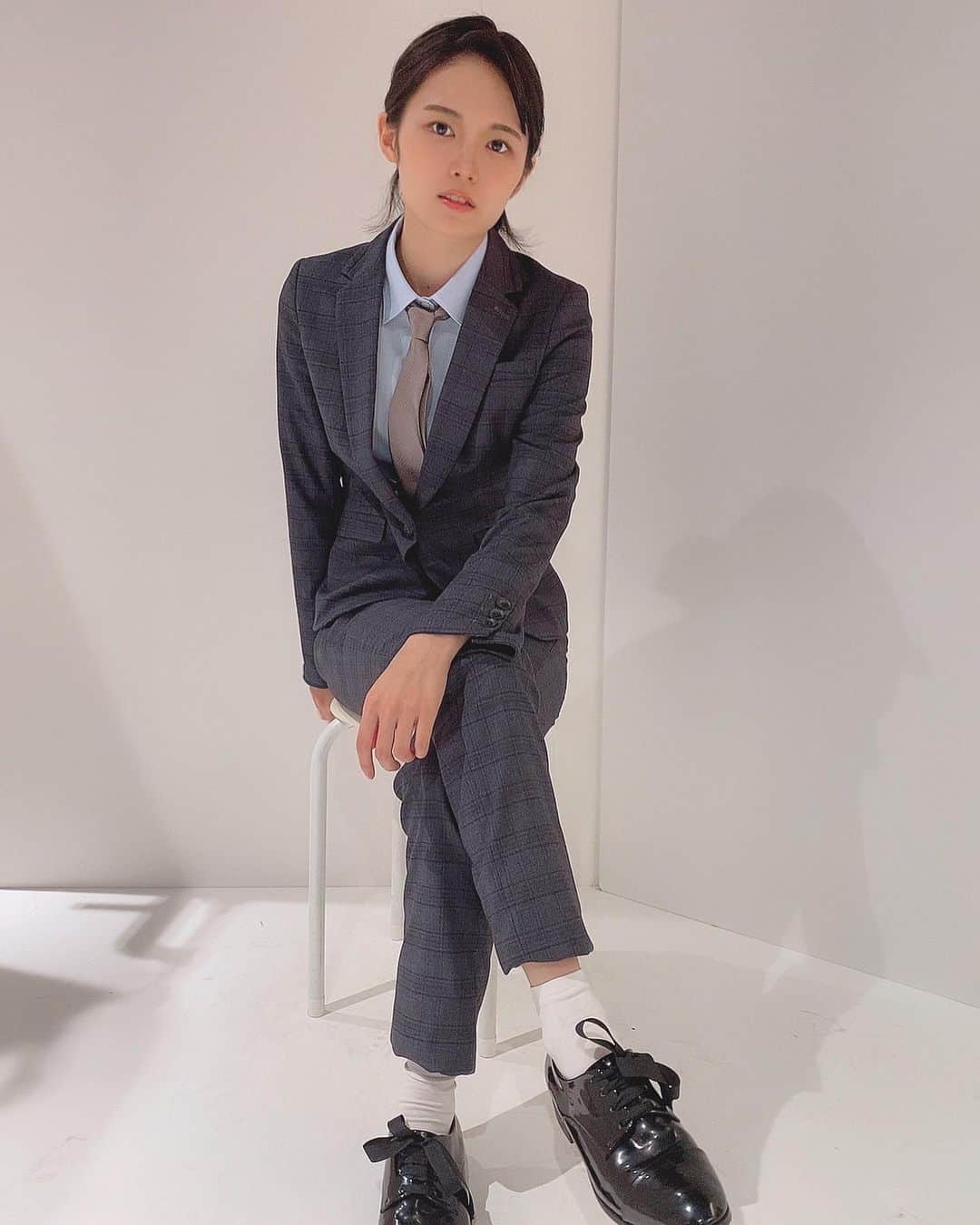 安藤千伽奈さんのインスタグラム写真 - (安藤千伽奈Instagram)「👦🏻   #男装  #男装女子  #オフショット」11月17日 19時29分 - ando_chikana_ngt48