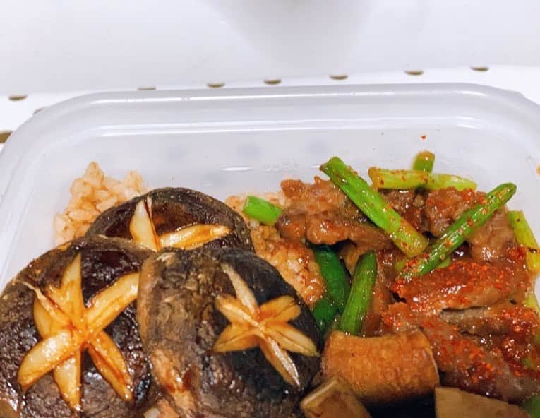 帯広さやかのインスタグラム：「Recently, I pack everything in a lunch box.」