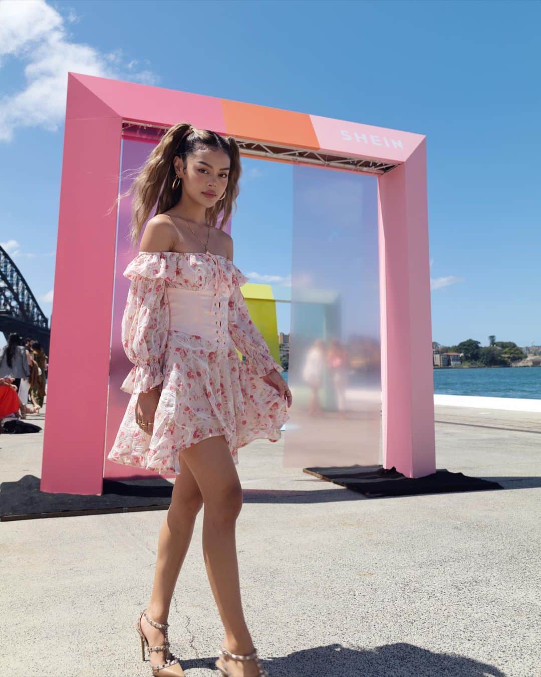 リリーマイマックのインスタグラム：「@shein_au First Australian Runway! 🇦🇺love the new Summer collection ☀️ #Shein #SheinMySecret @toniandguyau Use my code LILYMAYMAC15 For 15% off 😇 .AD」