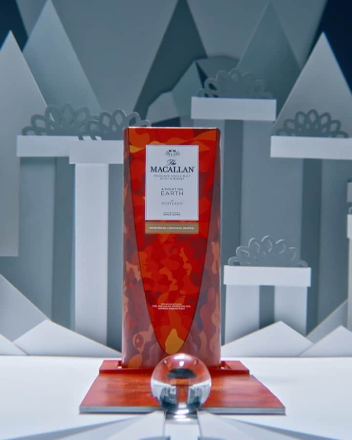The Macallanのインスタグラム：「A Night on Earth in Scotland features Erica Dorn’s illustrative designs, exploring the distinctive traditions of Hogmanay in Scotland. ​  Available to purchase at specialist whisky retailers globally. ​ Crafted without compromise. Please savour The Macallan responsibly.​   #TheMacallanANightOnEarth #TheMacallan」