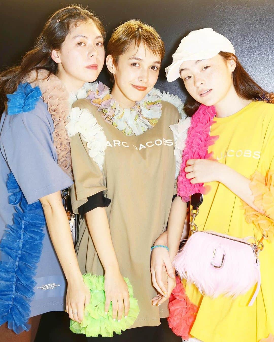 モーガン茉愛羅さんのインスタグラム写真 - (モーガン茉愛羅Instagram)「Congratulations!🕊💕💚💙❤️ MARC JACOBS × Tomo Koizumi とってもキュートなこちらのコラボレーション 本日17日より発売😘💛 @marcjacobsjapan  @tomokoizumi」11月17日 20時32分 - malaciel