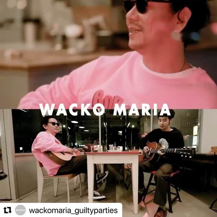 Daizo Yoshiokaのインスタグラム：「#Repost @wackomaria_guiltyparties with @make_repost ・・・ BOB DYLAN / WACKO MARIA @bobdylan  11/20/2021 @kunichi_nomura  @himimojo  🎥 @rollswyze #bobdylan #wackomaria」