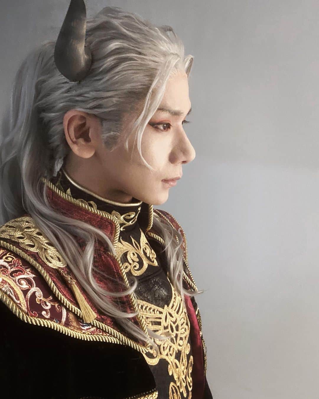 松田岳さんのインスタグラム写真 - (松田岳Instagram)「撮影時の?魔王 