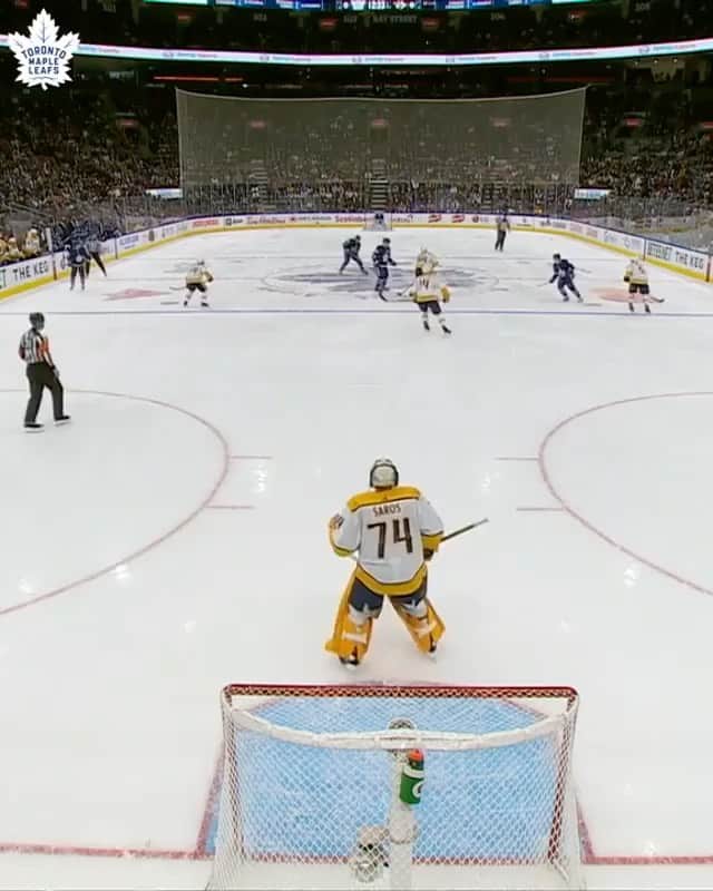 ジャスティン・ビーバーのインスタグラム：「😳🤯🥶🙏🔥 @austonmatthews X @mapleleafs」