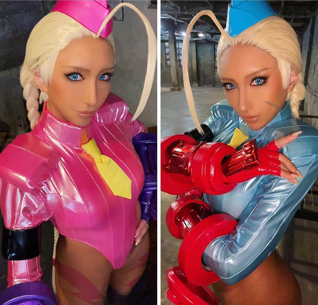 nonさんのインスタグラム写真 - (nonInstagram)「Cammy  PINK&BLUE  #japanesegirl #cos #cosplay #cosplayer #cosplaygirl #cosplayers #コスプレ #コスプレイヤー #일본여자 #코스프레 #그라비아 #角色扮演#人像攝影　#攝影日記　#攝影日常　#nonsummerjack #non #gal  #ストリートファイター #cammy #キャミィ#streetfighter」11月18日 2時07分 - non_nonsummerjack