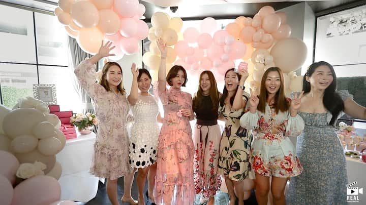パク・ウンジのインスタグラム：「D day 빵실아 오늘이다👶🏻 임신 기간 함께 해준 이모들 넘 고마워요🙏💓 잘 낳고 소식 전할게요  #20년전수능보고 #20년후에출산😂 #수험생여러분힘내세요 #빵실이도힘내자 #babyshower #LA #beverlyhills #baby #coming」