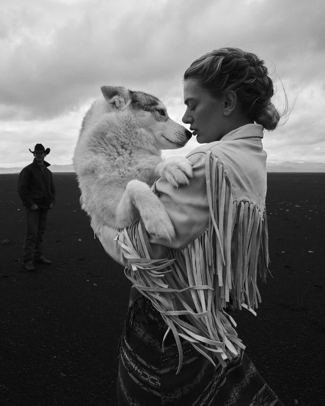 ブレッヒェ・ハイネンのインスタグラム：「🐺」