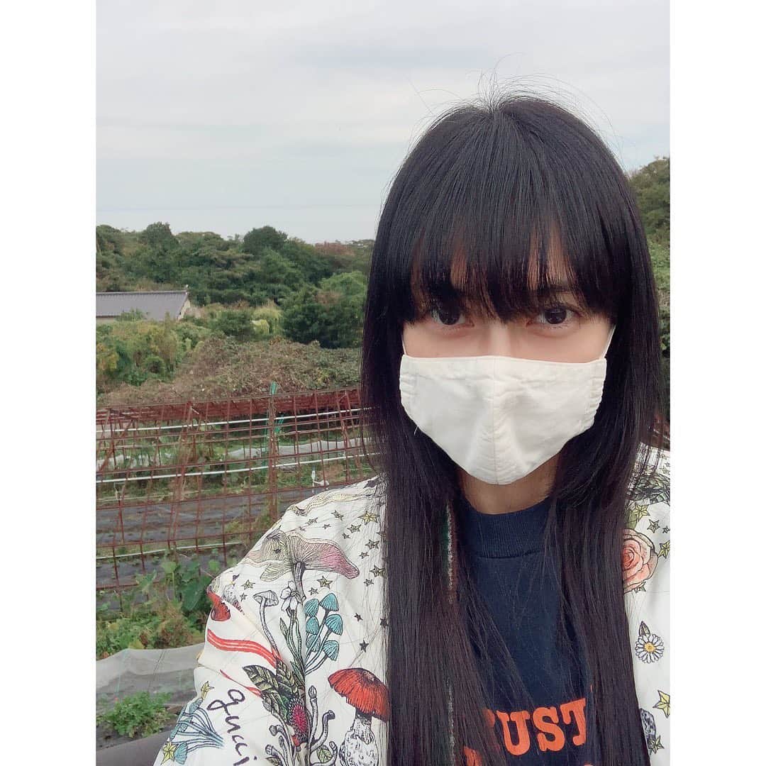 柴咲コウのインスタグラム：「糸状菌ちゃん🍄  #mushrooms🍄  #髪伸びた」