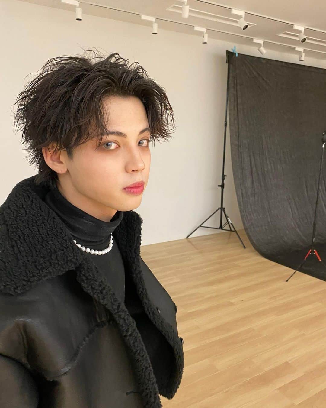 だいきのインスタグラム：「美容学生の友達のモデルしてきた🙂」