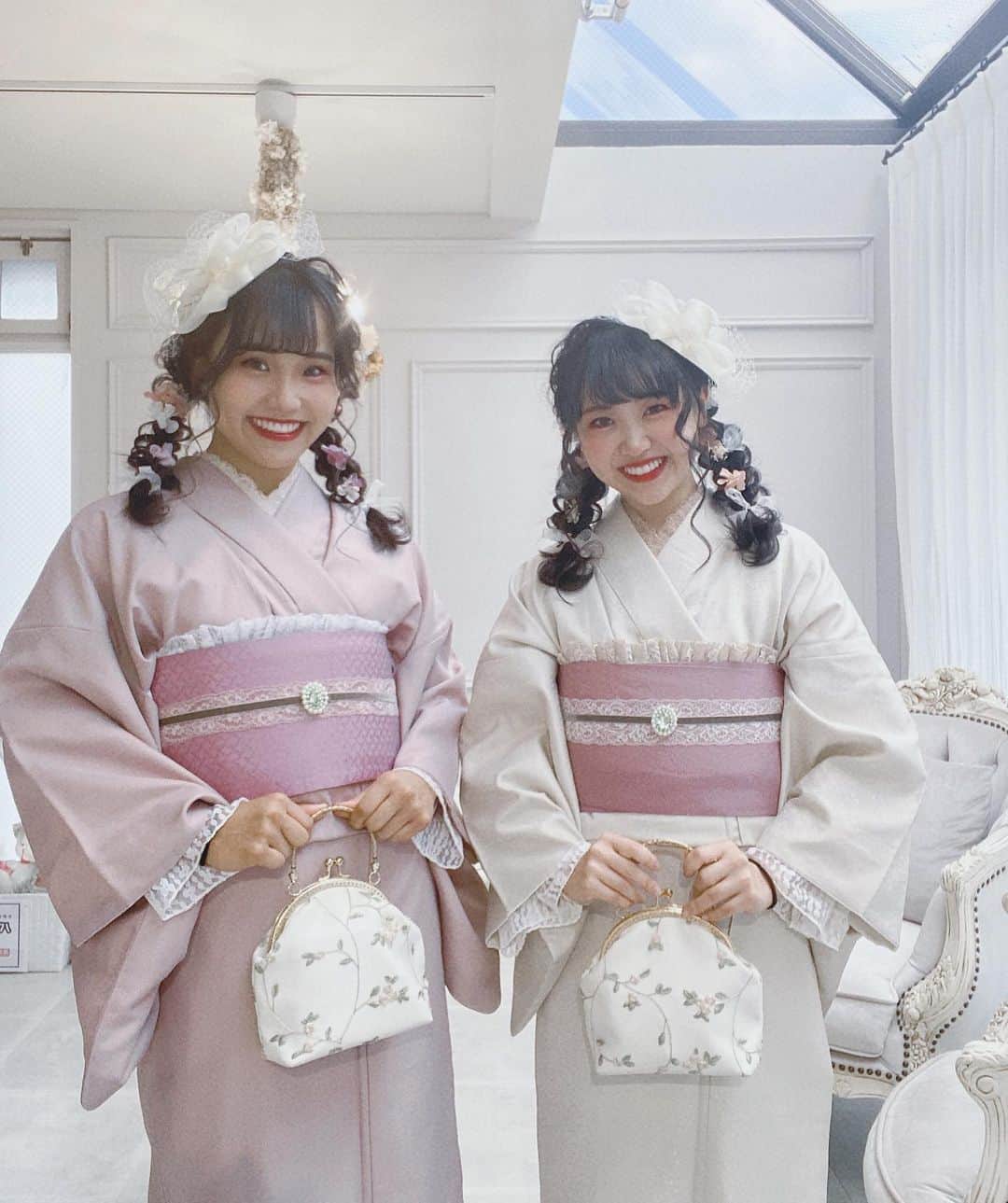 渡辺未詩（ミウ）のインスタグラム：「京都🎀🤍 . なんか画質があらい(？) . #京都観光 #京都着物 #着物 #着物レンタル #着物女子 #着物ヘア #きもの #きょうと #京都 #tjpw #東京女子プロレス #プロレス #プロレスラー #アイドル」