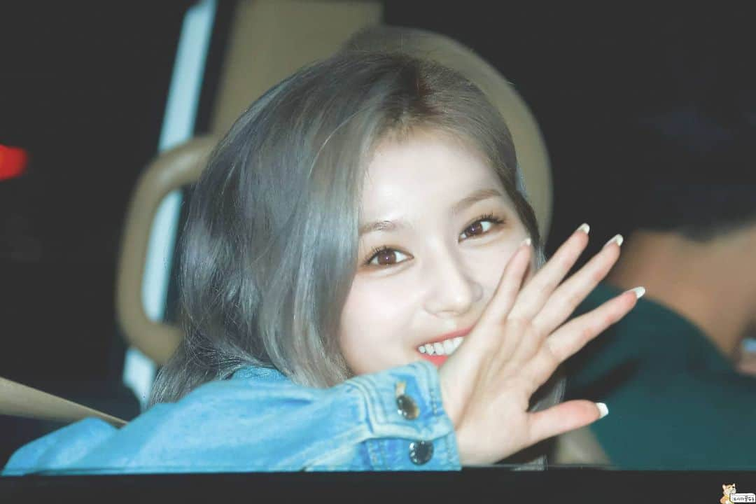 サナさんのインスタグラム写真 - (サナInstagram)「👋🏻👋🏻💕 ーーーーーーーーーー Follow > @sana.twice.kr < . @twicetagram #TWICE#트와이스#ONCE#Sana#사나 #Nayeon#나연#Jeongyeon#정연#Momo#모모#Jihyo#지효#Mina#미나#Dahyun#다현#Chaeyoung#채영#Tzuyu#쯔위」11月19日 9時27分 - sana.twice.kr