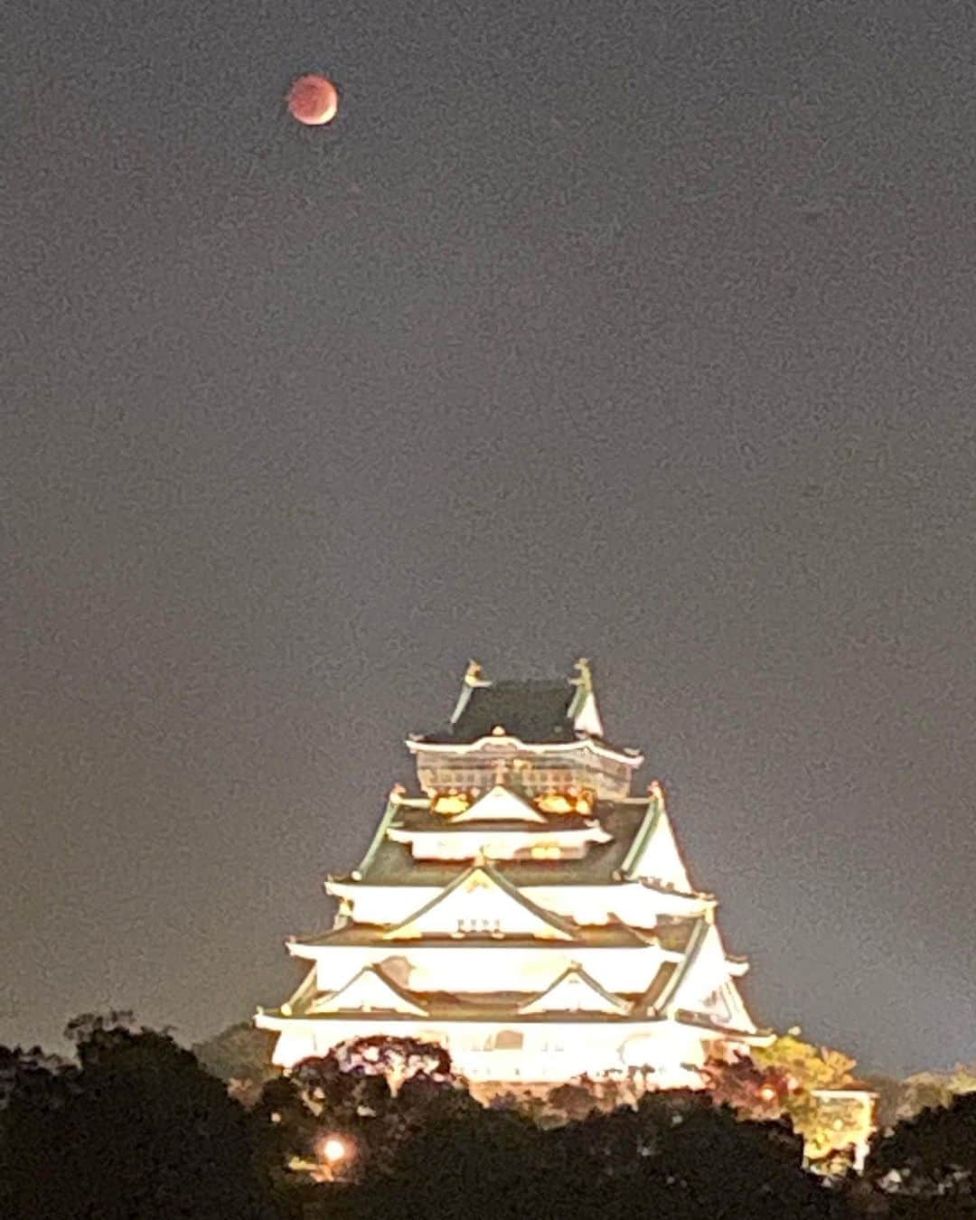 吉村洋文さんのインスタグラム写真 - (吉村洋文Instagram)「今さっき、知事室から撮った、「月食」だぜぃ。」11月19日 18時11分 - yoshimurahirofumi