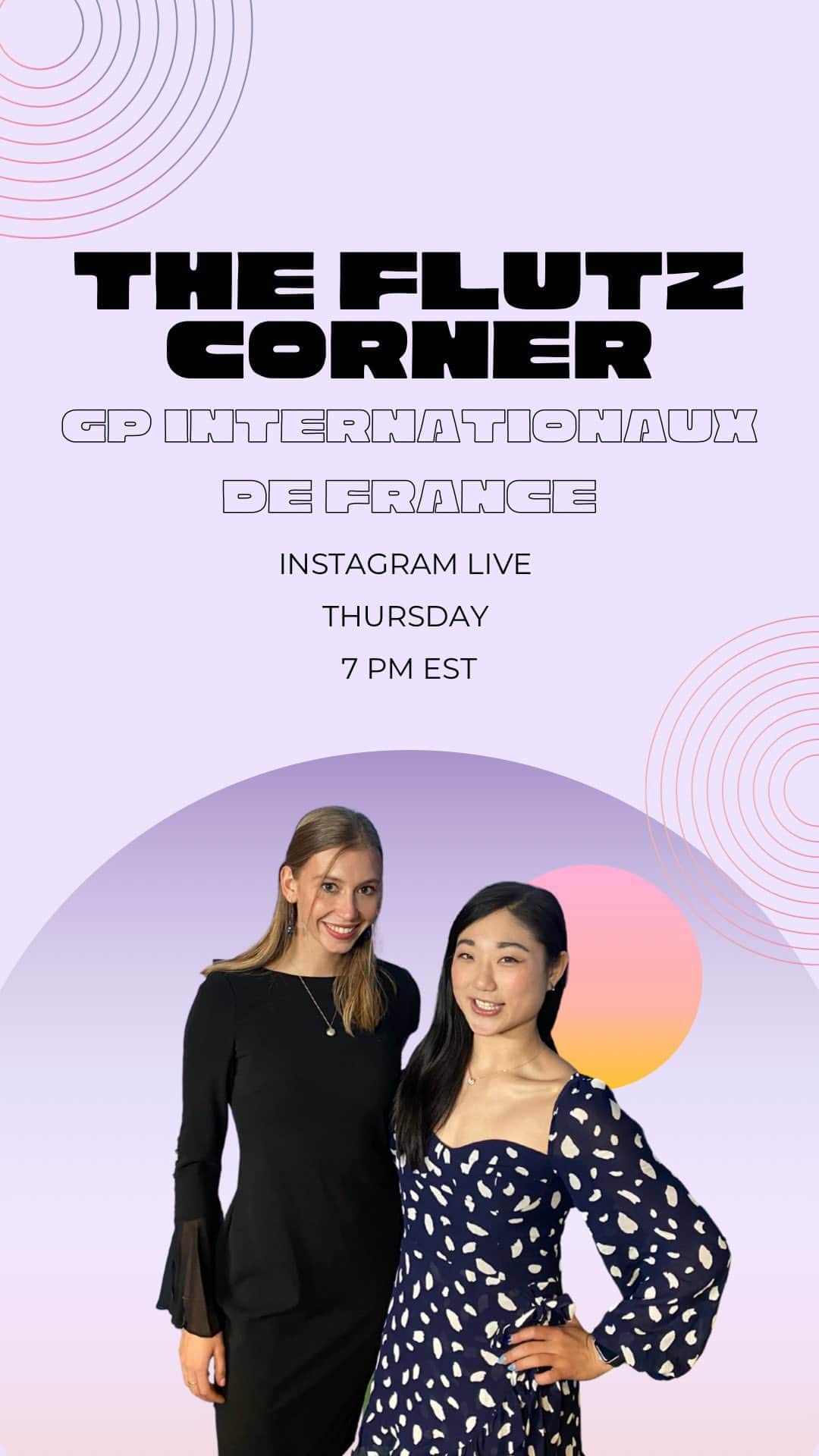 長洲未来のインスタグラム：「ISU GP Internationaux de France  Episode 7  @theflutzcorner @polinaedmunds @mirainagasu  #figureskating」