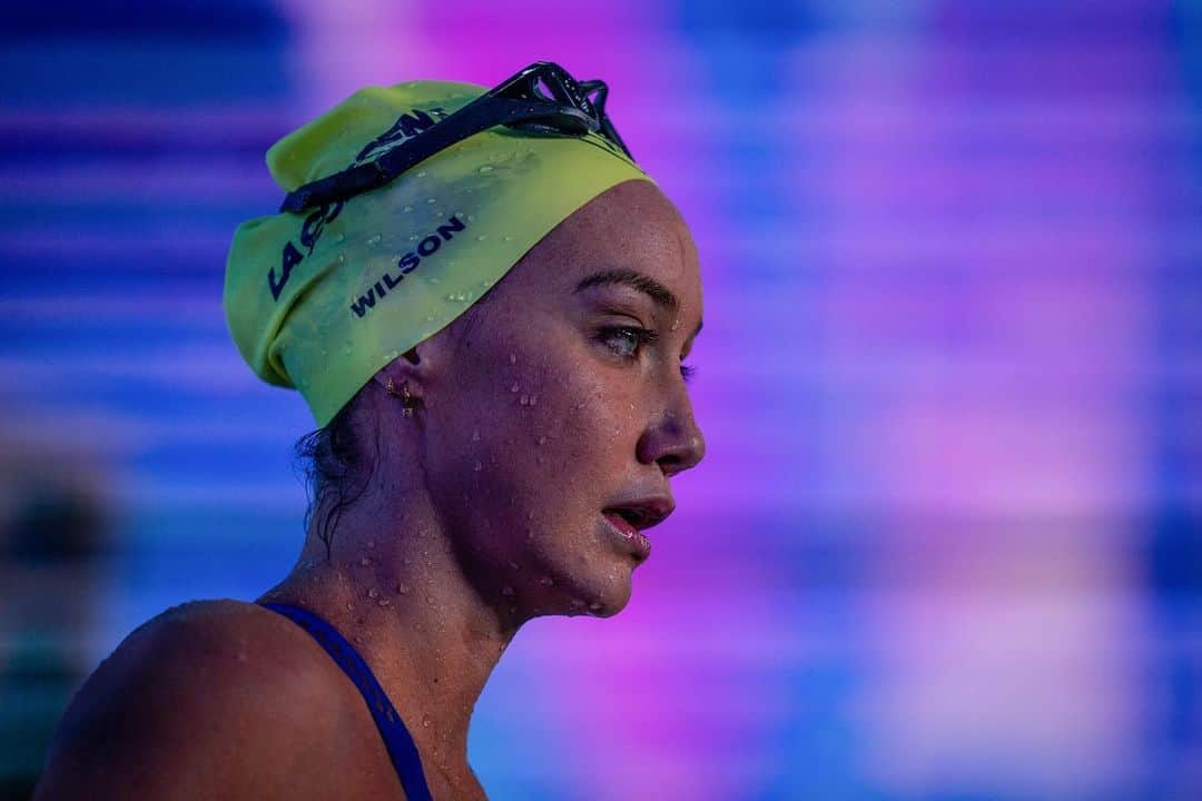 マディソン・ウィルソンのインスタグラム：「An experience like no other @iswimleague. Tomorrow we get to do it again @lacurrent 😆😆😆」