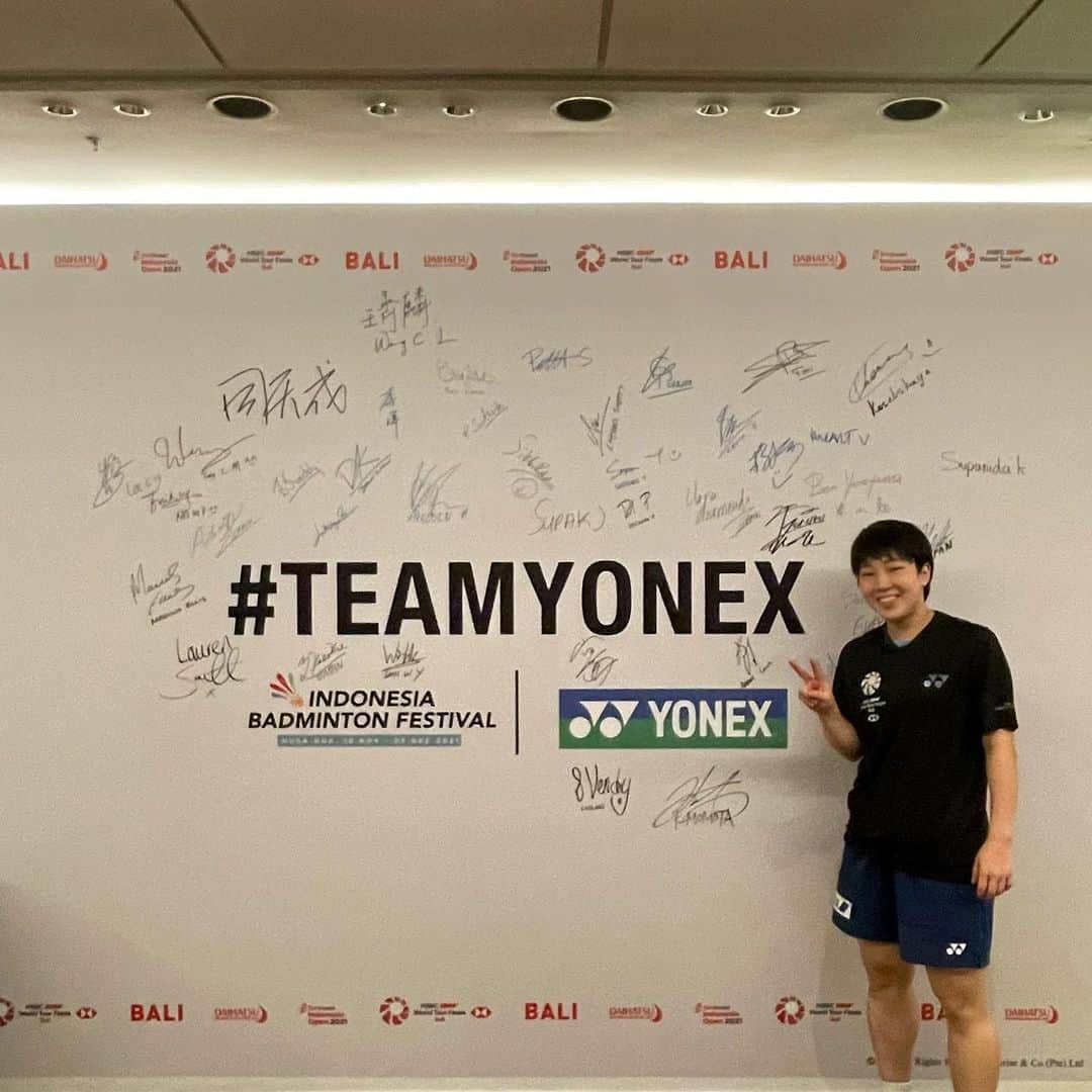 山口茜さんのインスタグラム写真 - (山口茜Instagram)「..  いつもありがとうございます！  Thank you Yonex!!  #TEAMYONEX」11月19日 19時43分 - akane.yamaguchi66