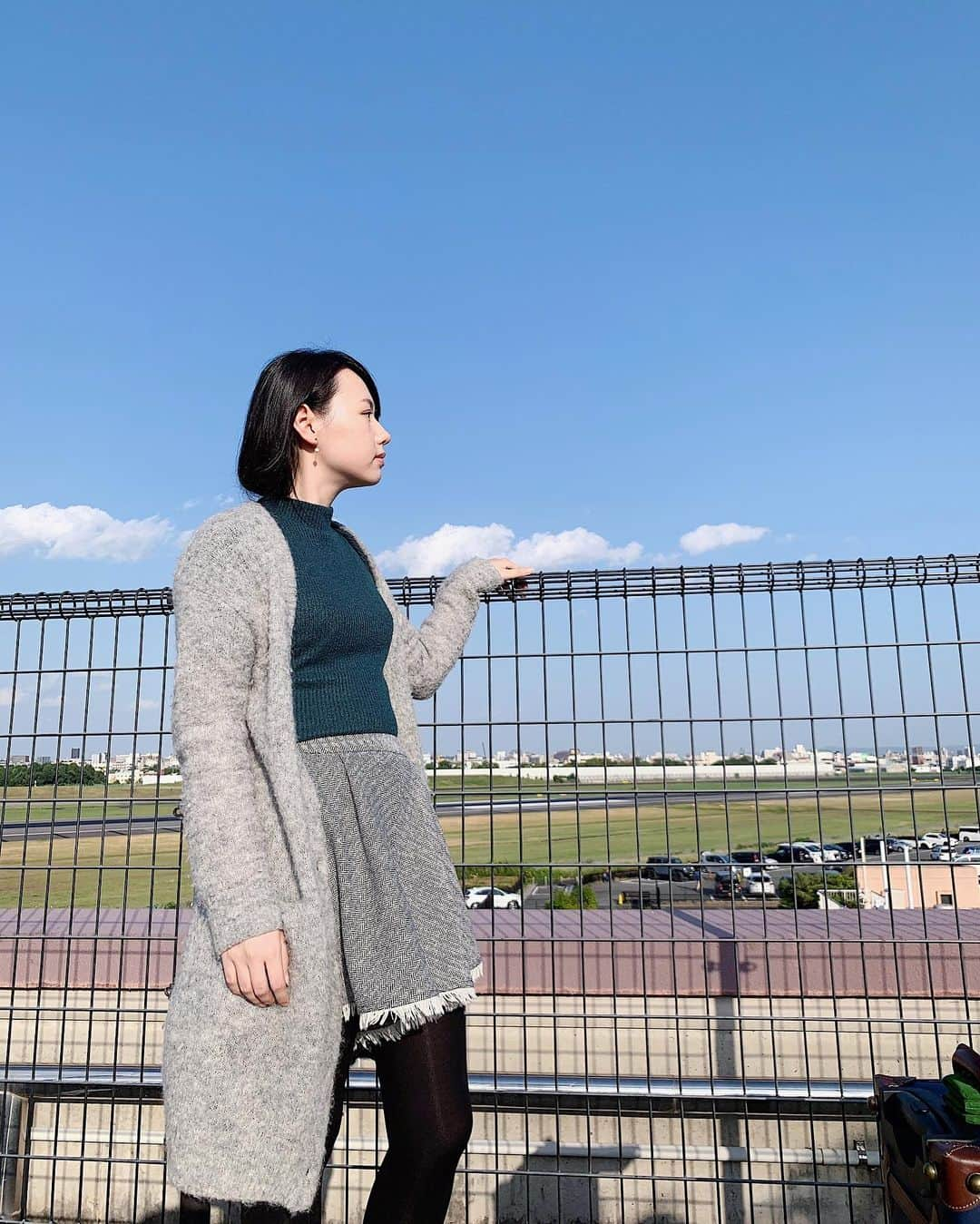 宮澤じゅりさんのインスタグラム写真 - (宮澤じゅりInstagram)「.・＊°・○*.・ . . 空港をこんなにしっかり見に行ったことなかったけど楽しかった♪ . . .・＊°・○*.・」11月19日 22時11分 - juria_kubo