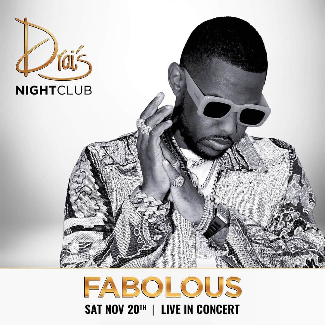 ファボラスのインスタグラム：「S A T U R D A Y   V E G A S   D R A I ‘ S   Inviting my friends, family & fans to come celebrate my bday wit me this weekend in Vegas!!  @draislv」
