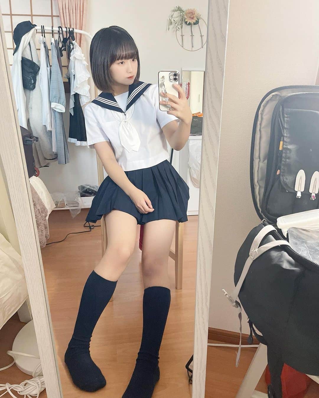 香月杏珠制服女子小学生水着盗撮 