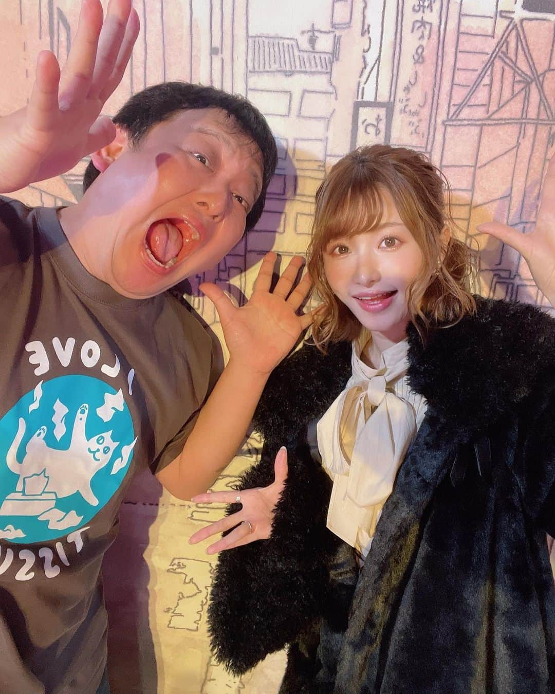 天使もえさんのインスタグラム写真 - (天使もえInstagram)「★̇̈⃛⃜ Lateralでのトークライブからの オフ会たのしかったー！  ケチャップといっぱい あそんだよ🍅笑  やっぱり大阪のホーム感 たまらないです😌✨  ありがとうございました！！  明日も宜しくお願いします🐰🥕  #lateral #ケチャップ河合 #大阪」11月20日 21時16分 - amatsuka.moe