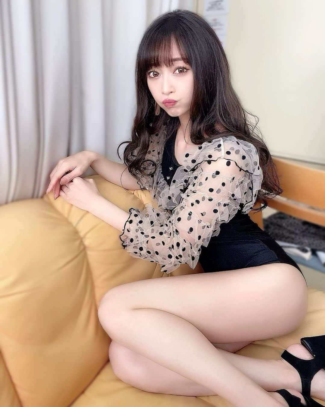 のインスタグラム：「. . . . 韓国水着🖤 . 個性的でかわいいね✨ . . . #韓国水着 #韓国水着通販 #水着女子 #オルチャンファッション #オルチャンメイク #swimwear #수영복 #太もも #撮影会」