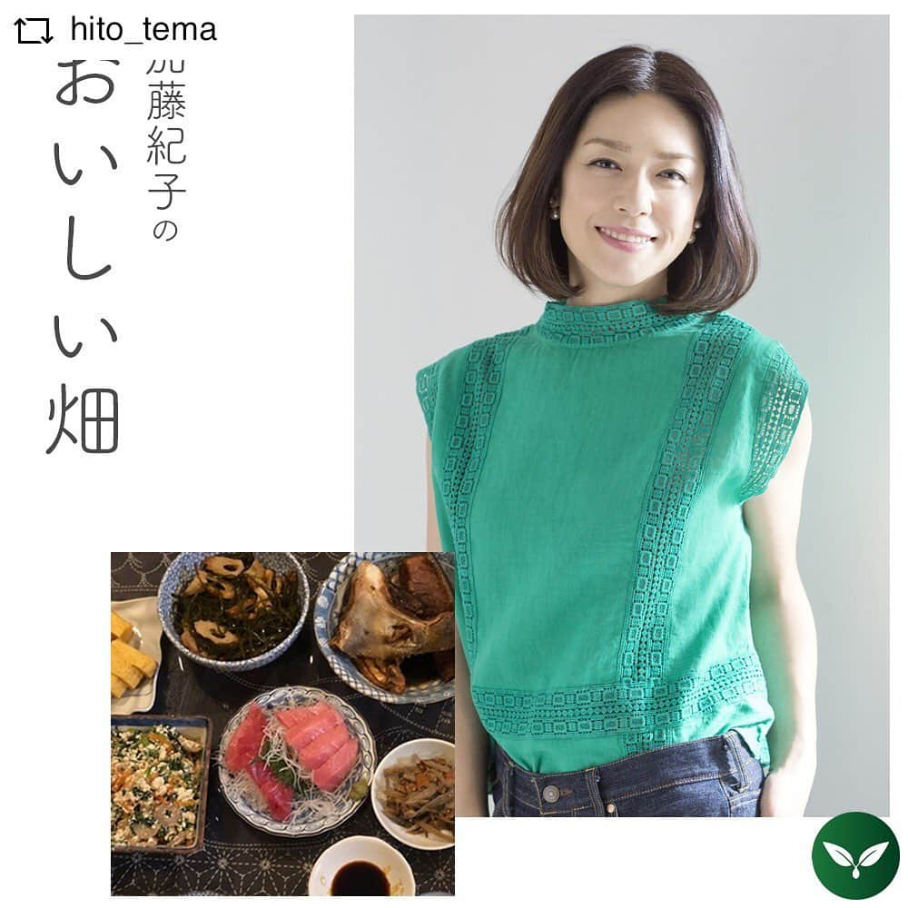 加藤紀子さんのインスタグラム写真 - (加藤紀子Instagram)「新しいお話です！  #REPOST @hito_tema with @get__repost__app  久々の帰省と、母の味。  「帰るね！」 「何食べたい？」  帰省前のおなじみの会話すら、 懐かしく、ありがたいご時世。  久々に三重の実家に帰った加藤さんは お気に入りの中華や麺処も頭をよぎりつつ、 お母さまの手料理をリクエスト。 　 おうちでの温かいひとときのお話です。 原稿執筆には大トラブルも…！？  ぜひ、加藤さんの記事でお楽しみください。 @katonoriko サイトへのリンクはプロフィールページから。 @hito_tema  #hitotema #ひとてま #加藤紀子 さん #カトノリ農園 #加藤紀子のおいしい畑 #畑チャンネル #加藤によだれ #鈴鹿 #三重県 #帰省 #repostios #repostw10」11月20日 21時49分 - katonoriko