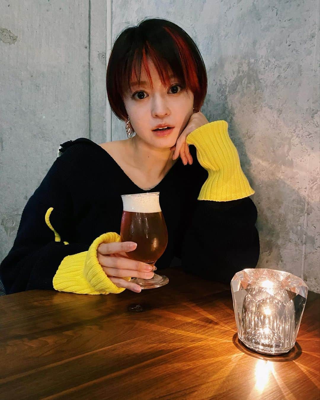 小林涼子さんのインスタグラム写真 - (小林涼子Instagram)「. 久々に…🍻❤️ クラフトビールって こんな色んな味があるんだね〜😳  #arleee #クラフトビール #中目黒グルメ　#ほろ酔い」11月20日 21時44分 - ryoko_kobayashi_ryoko