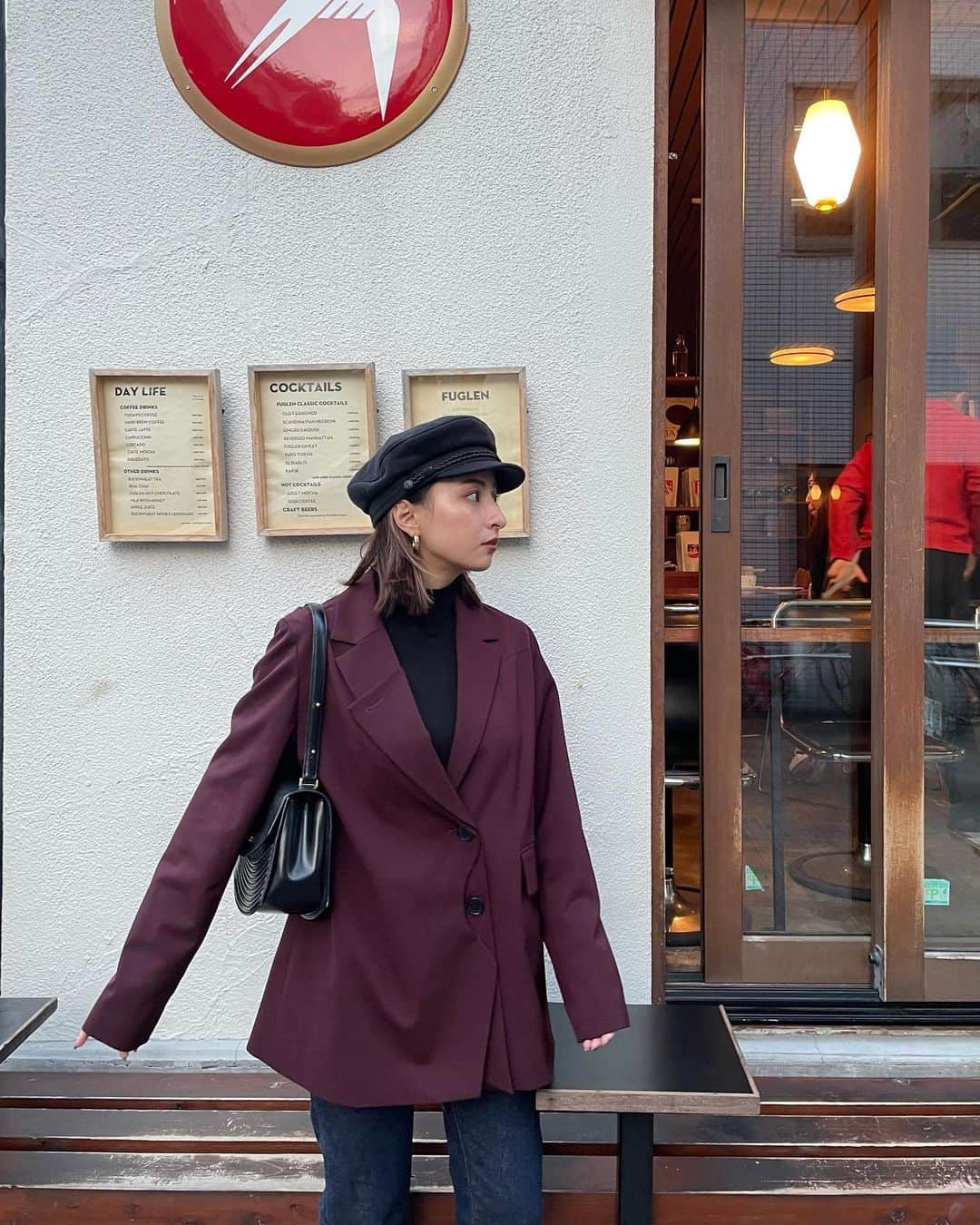 Julia Castroさんのインスタグラム写真 - (Julia CastroInstagram)「バーガンディーな秋🍷 . #autumn #fall #burgandy  #fallcolor  #fallfashion  #autumnfashion  #秋服 #秋色 #バーガンディー #秋ファッション #julifashion」11月20日 22時21分 - julia.c.0209