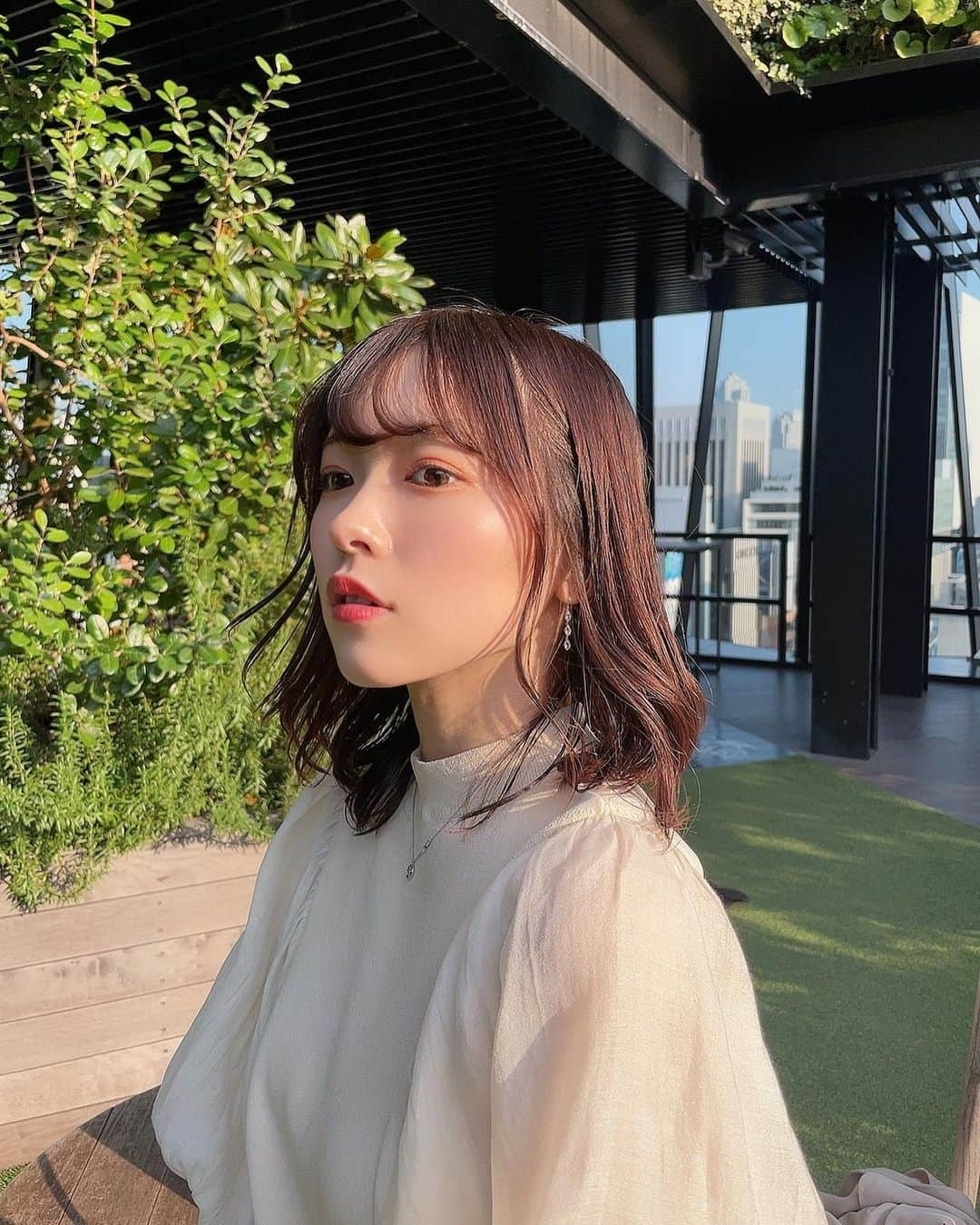 橋本紗奈さんのインスタグラム写真 - (橋本紗奈Instagram)「自然光盛れ🌿 . . . #ヘアカラー #ヘアアレンジ #ヘアオイル #冬服コーデ #冬コーデ #セルカ #撮影」11月20日 17時34分 - hashimoto_sana