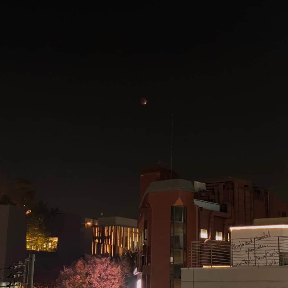 相羽瑠奈のインスタグラム：「🌒」